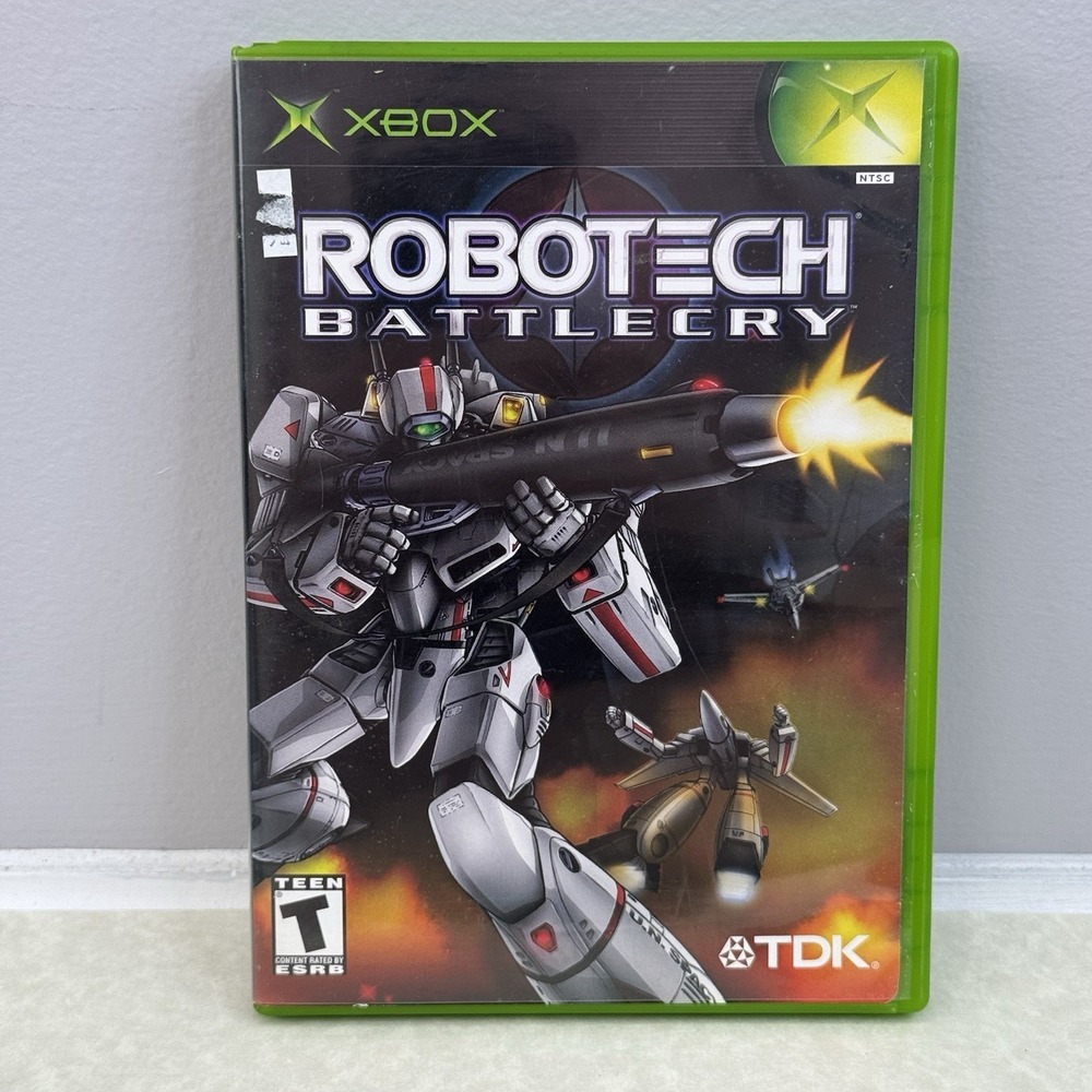 Robotech: Battlecry (Microsoft Xbox, 2002) Case and Disc‎ - Tested